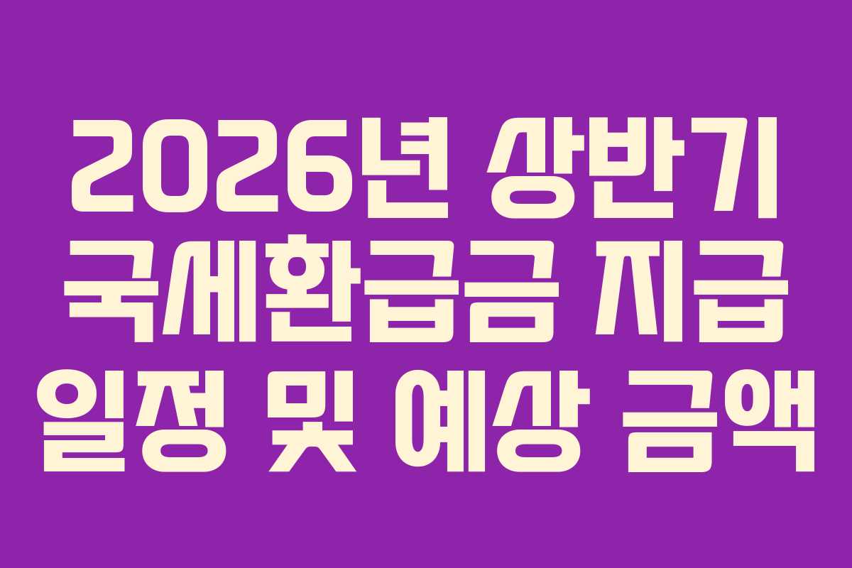 2026년-상반기-국세환급금-지급-일정-및-예상-금액