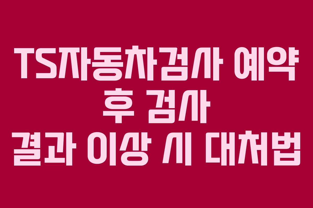 TS자동차검사-예약-후-검사-결과-이상-시-대처법