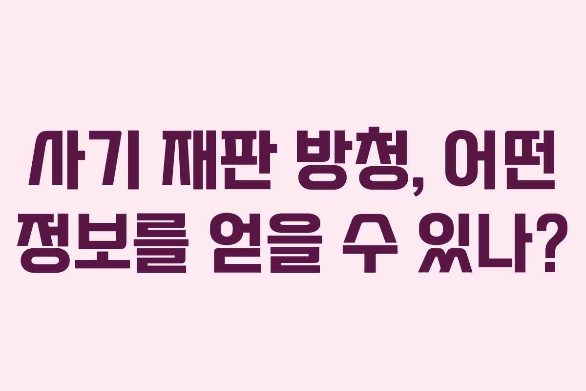 사기-재판-방청,-어떤-정보를-얻을-수-있나